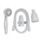 Keeney Mfg 3-Function 3-Way Showerhead Kit, White K750WH - alternate 1